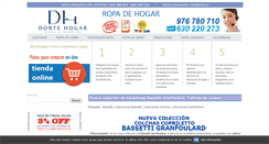 Desktop Screenshot of cortinaszaragoza.net